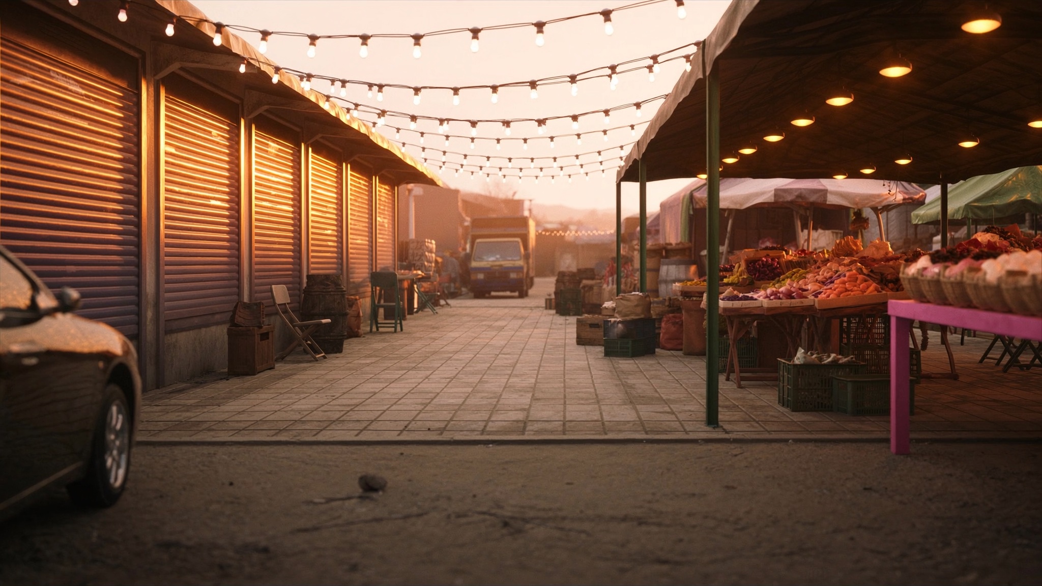 Hushed Market