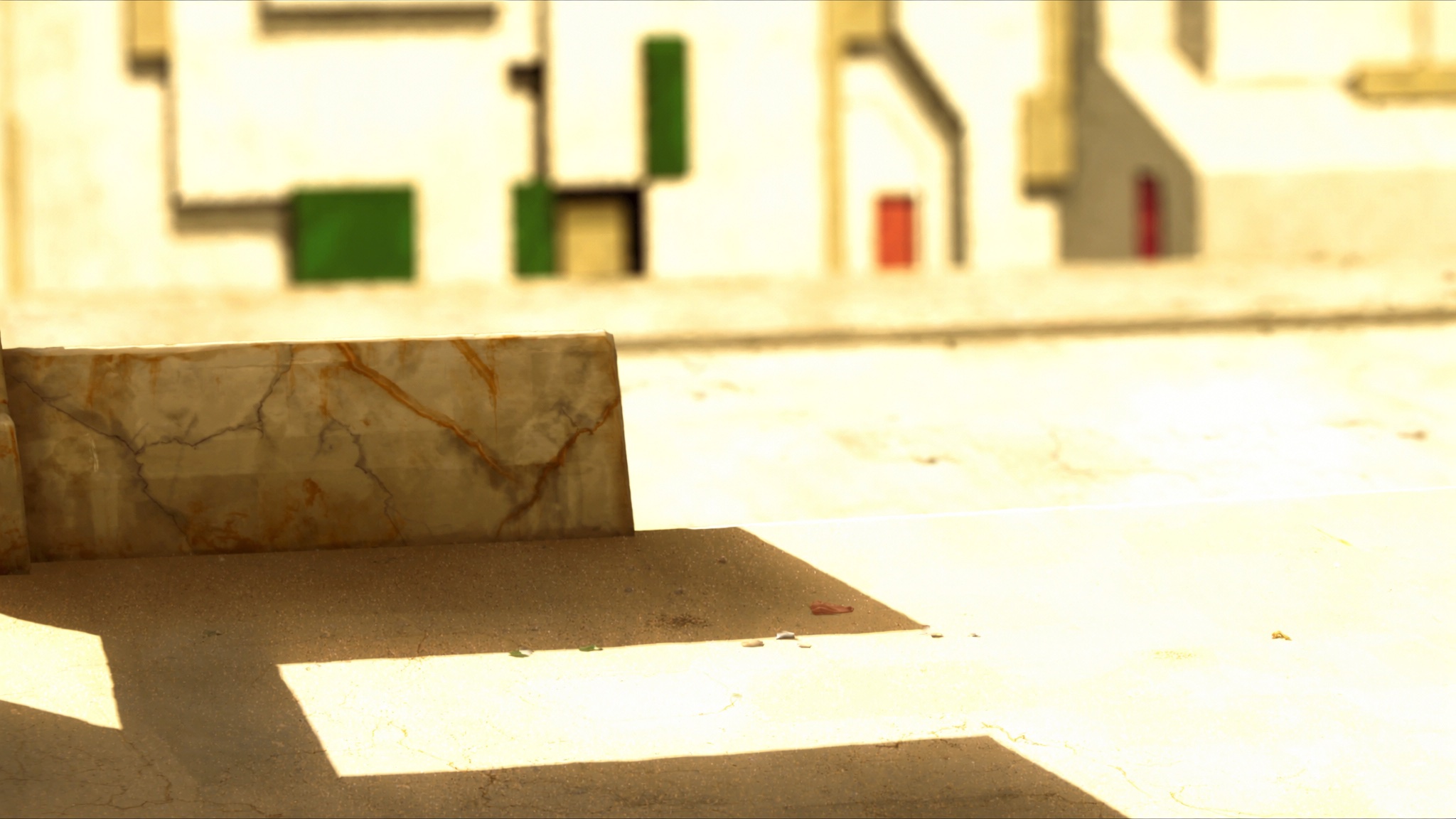 Overgrown Plaza