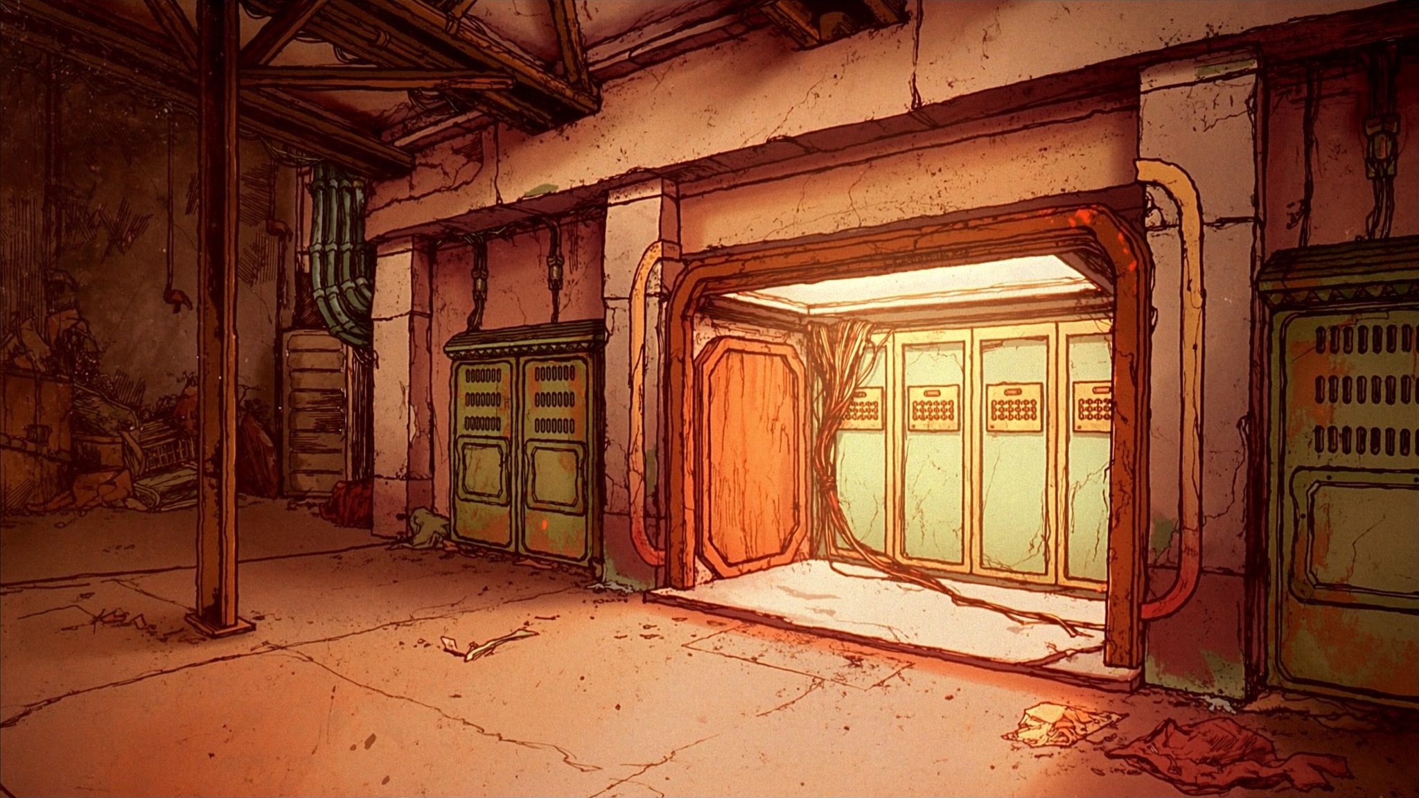 Distant Server Hall