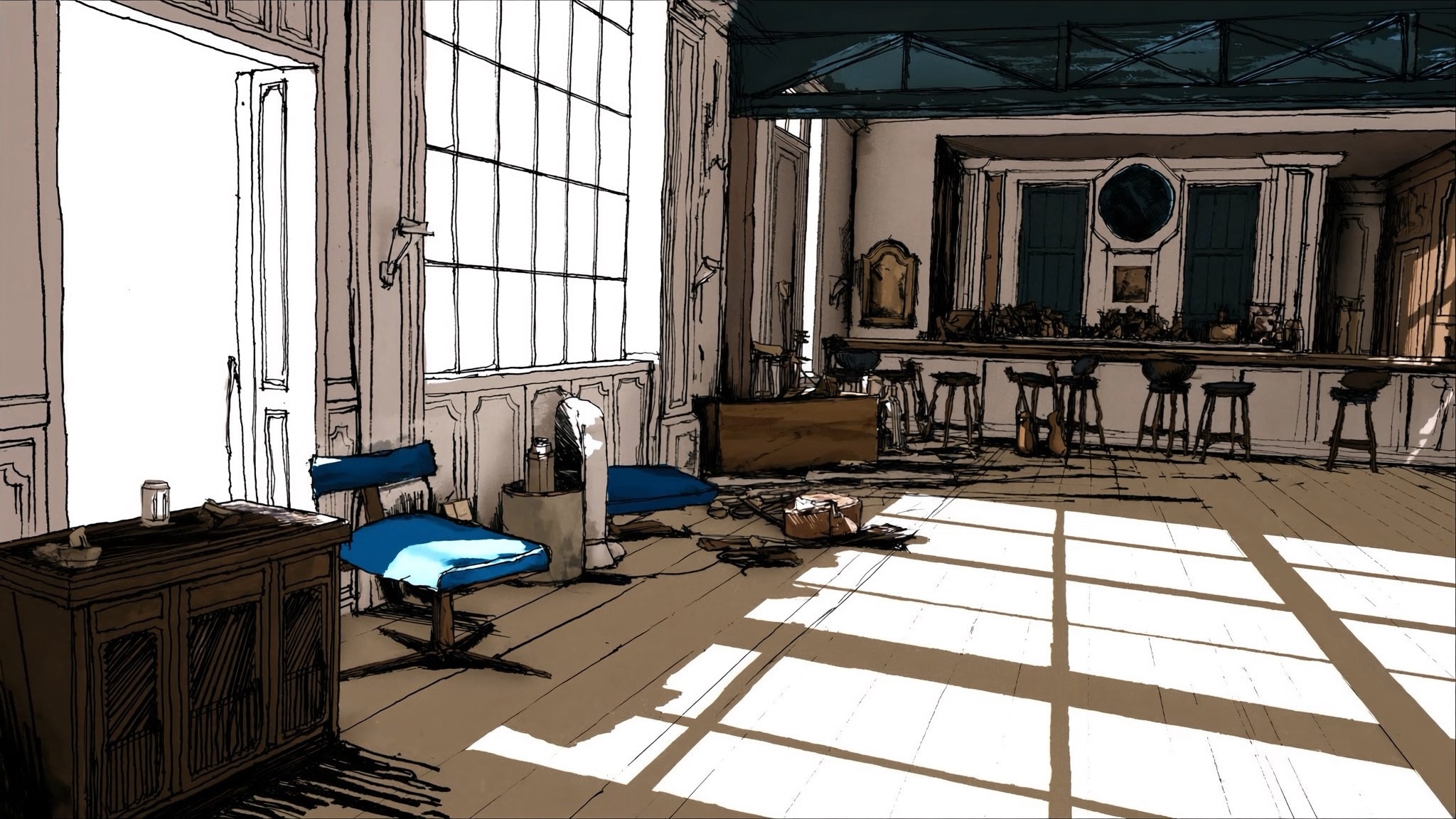Sprawling Jazz Bar