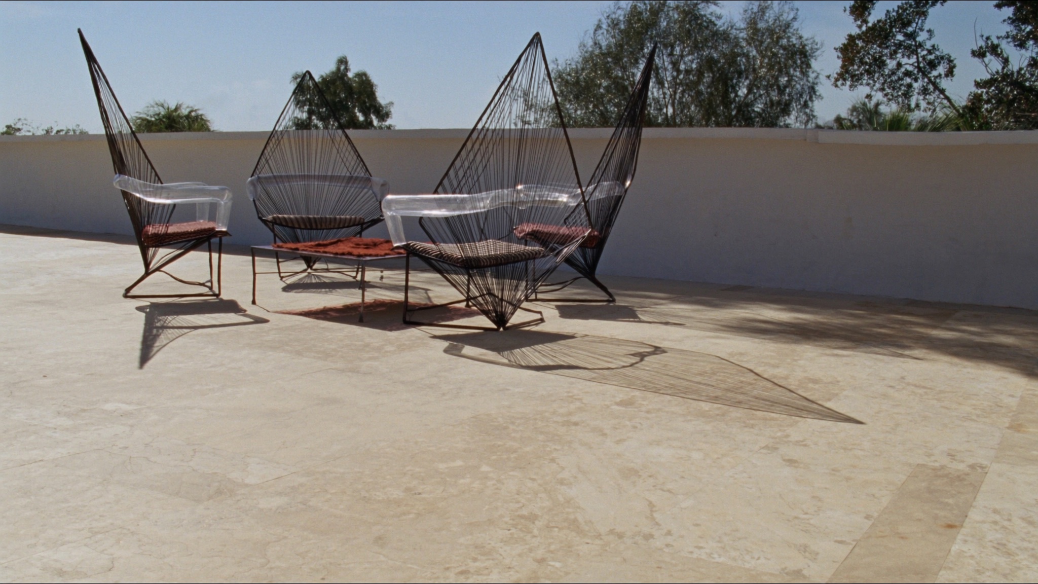 Bertoia Wire Patio