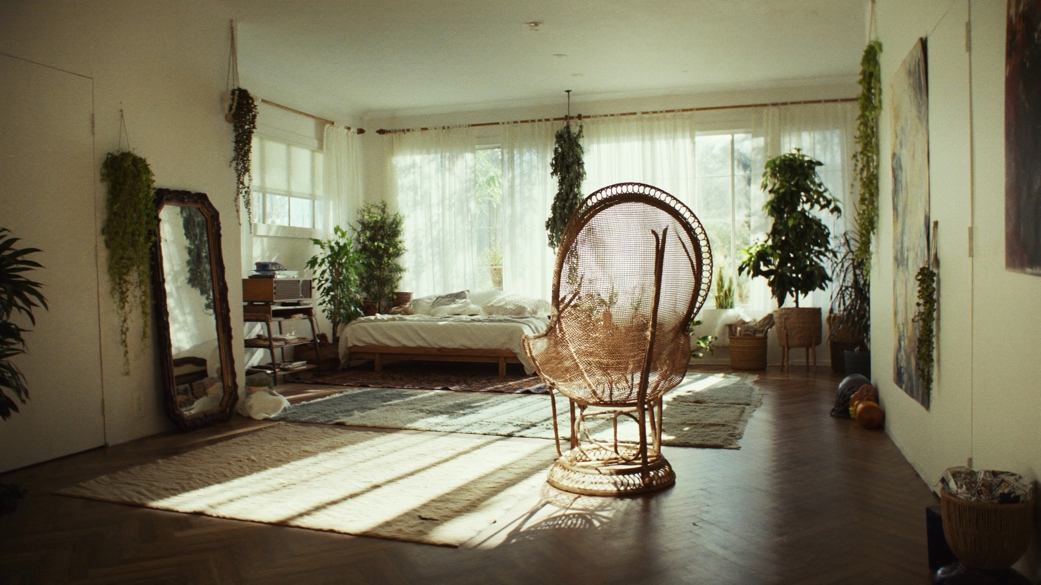 Peacock Rattan Sunroom