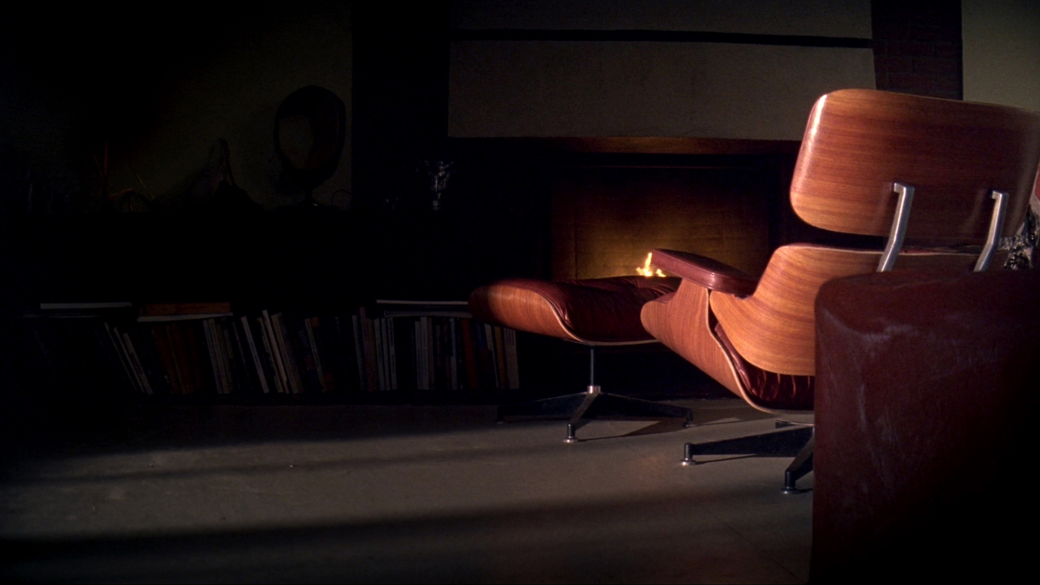 Eames Lounge Firelight